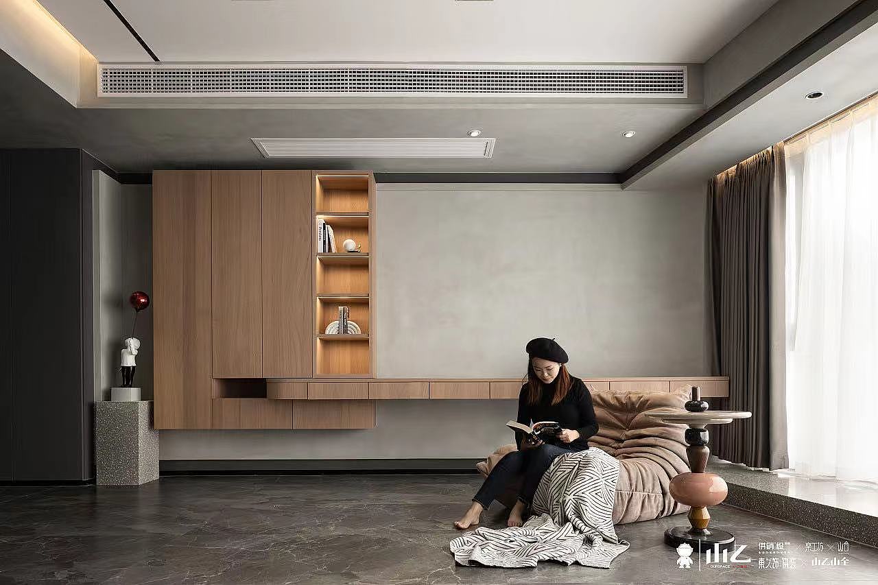 山乙建设丨效果图落地照对比图