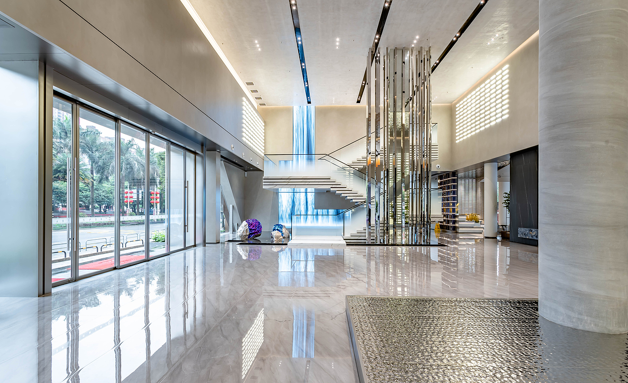 卓远陶瓷展厅X室内设计X展厅空间