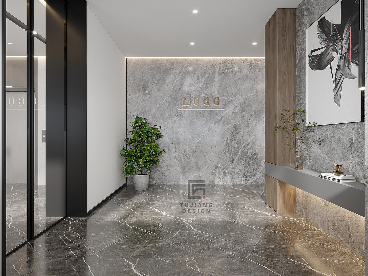 办公室设计,一个轻巧灵活的工作空间