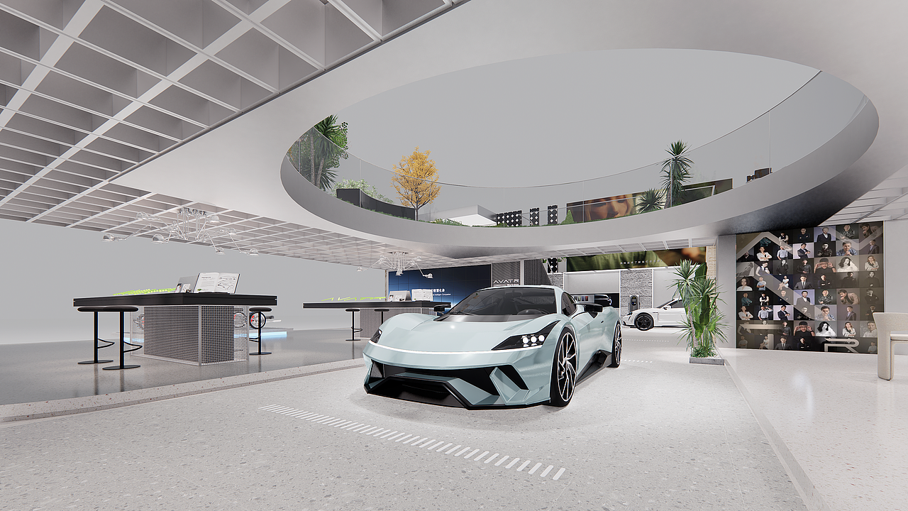 阿维塔AVATR_BeiJing Auto Show 2022（图ZMzM2NzI0OTA0） - 建筑/空间 - 站酷设计师Andy_Kuang原创素材 - 站酷ZCOOL