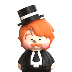 周大肠IP形象|3D表情包设计