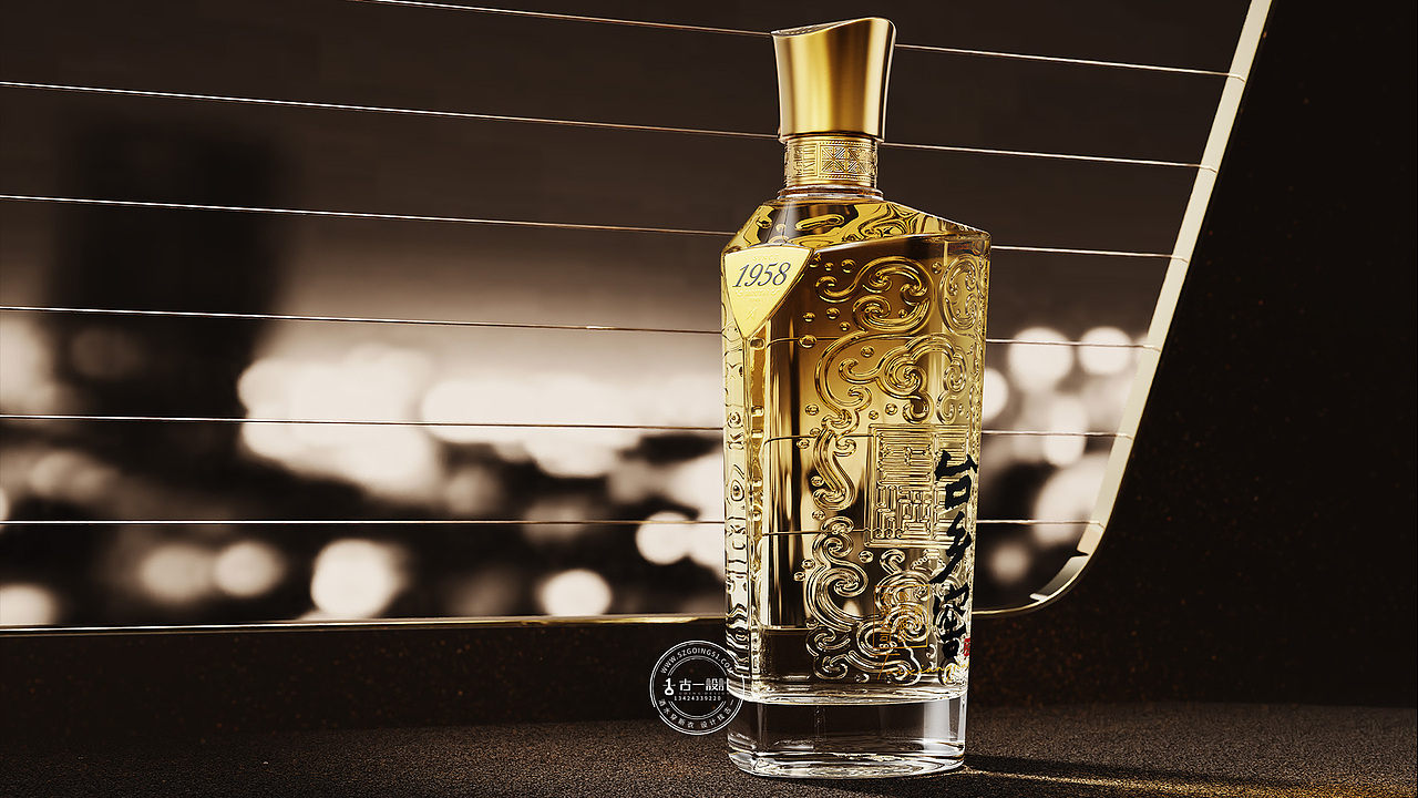 【台乡窖 x 古一设计】线上全新台字白酒瓶型设计（图ZMzU1OTE1NTIw） - 包装 - 站酷设计师古一设计原创素材 - 站酷ZCOOL