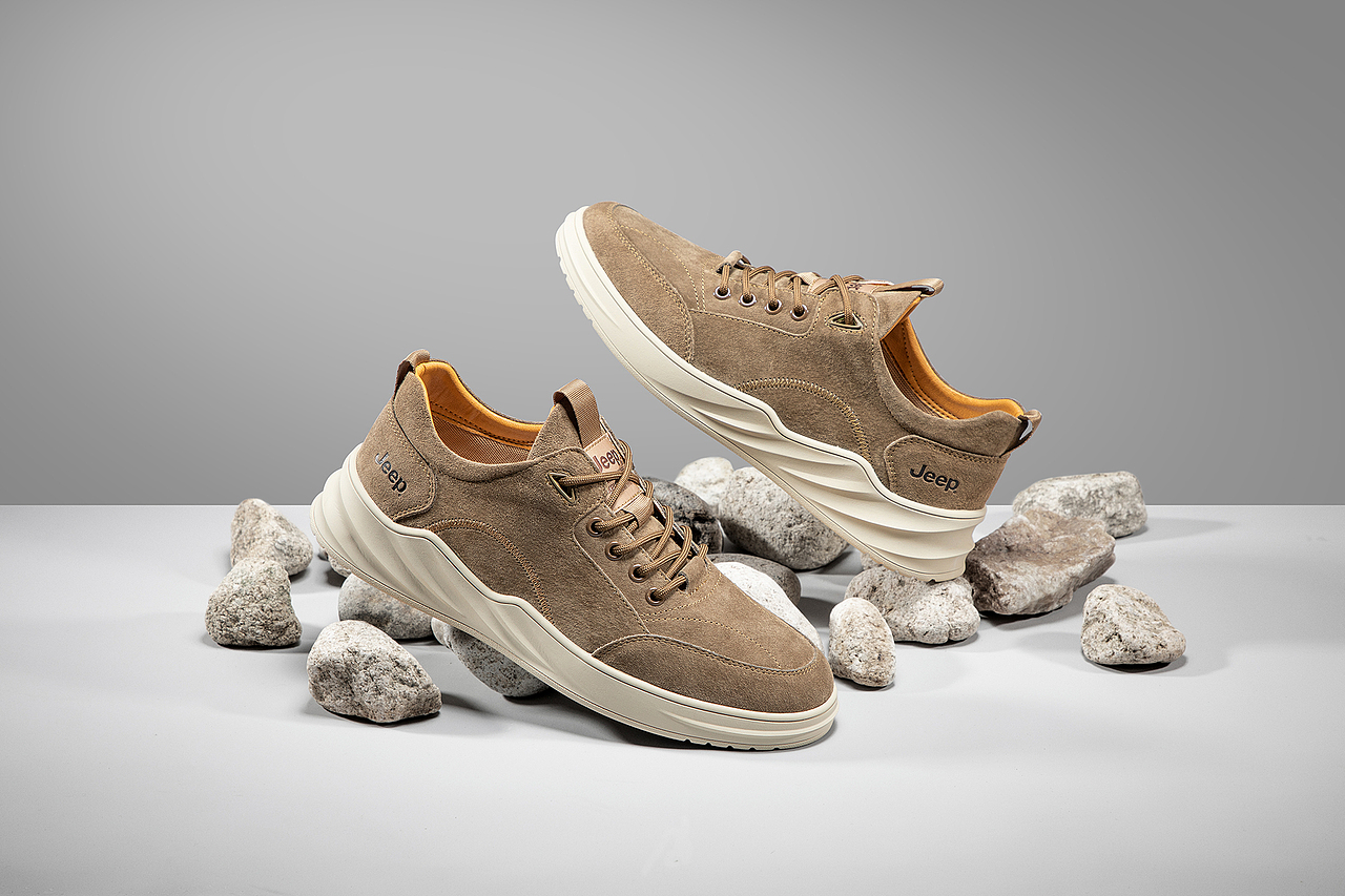 Jeep休闲鞋静物拍摄（图ZMzQwNjMxMDY0） - 产品摄影 - 站酷设计师木已MuYi原创素材 - 站酷ZCOOL