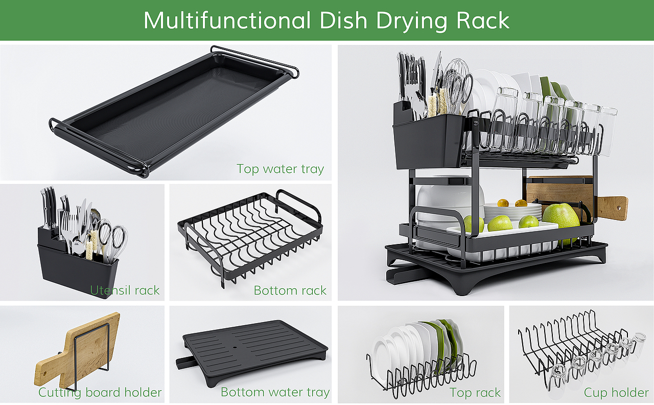 亚马逊烘碗架页面设计