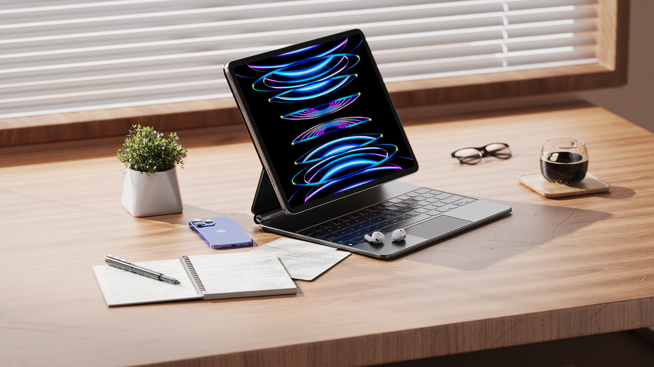 【keyshot渲染】产品表现——iPad Pro（图ZMzQwODg0ODE2） - 产品 - 站酷设计师枣仁板栗丶原创素材 - 站酷ZCOOL