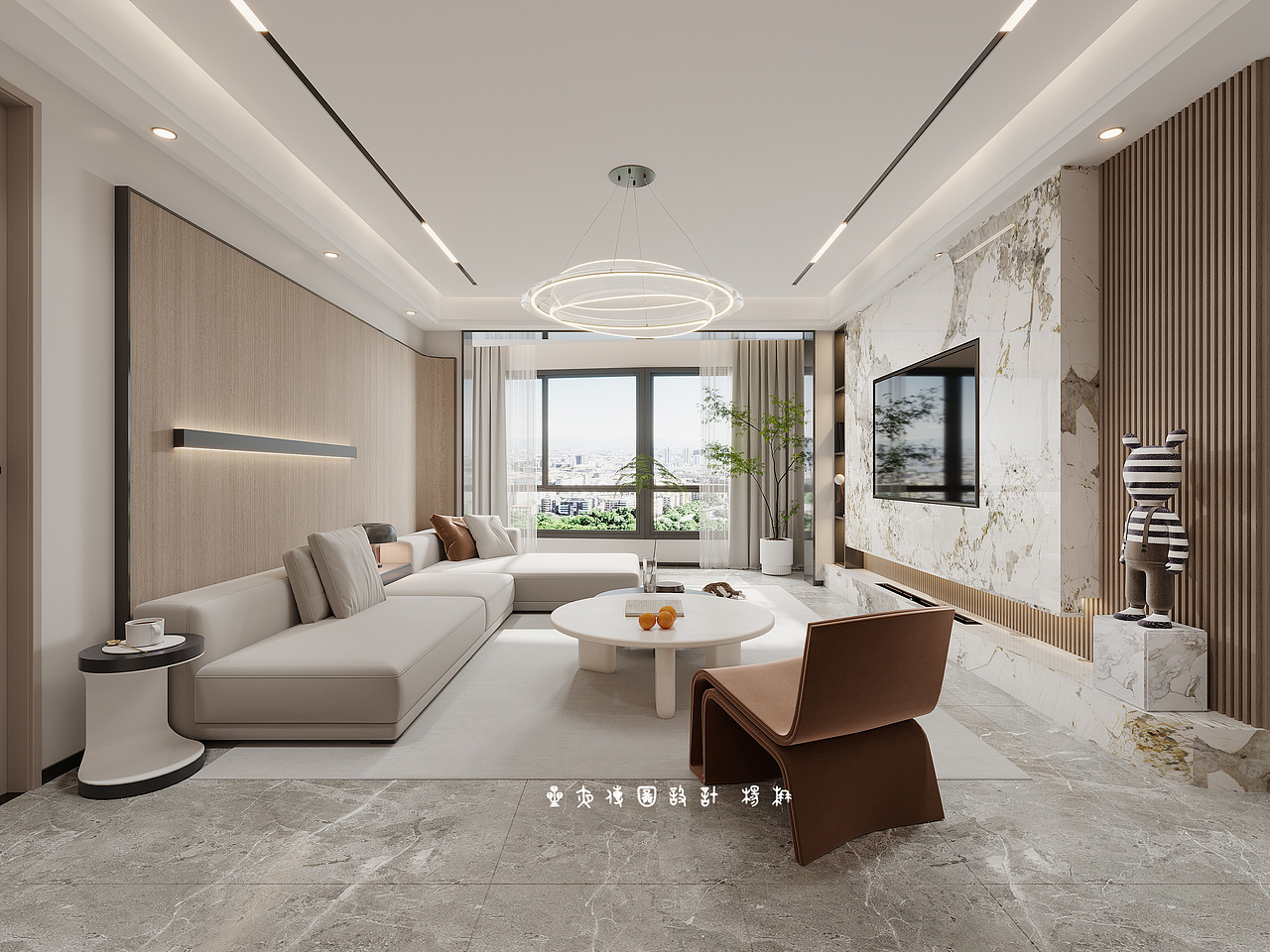 现代风格 | 简约不失简单，保留生活的舒适氛围