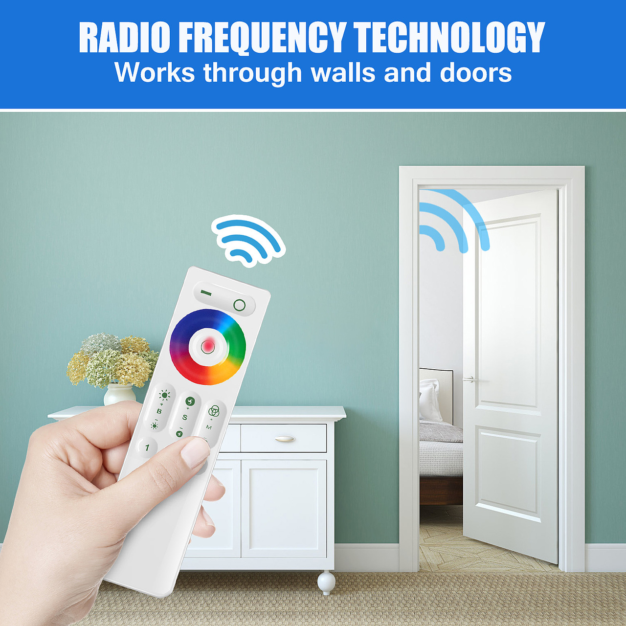 亚马逊3C用品调光器LED变色精修设计摄影