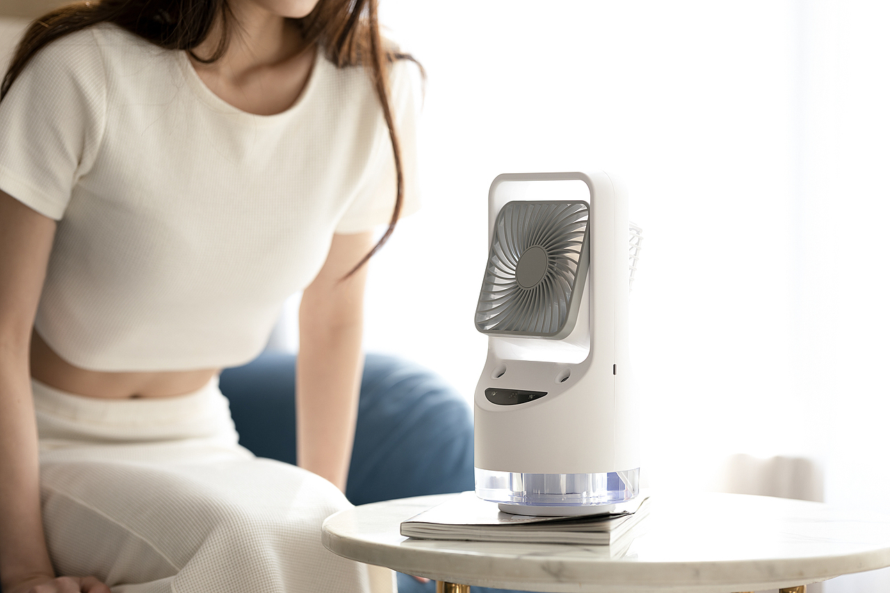 品牌案例丨维特世嘉水立方加湿风扇（图ZMzA3MTE4MDQ0） - 产品摄影 - 站酷设计师白底图原创素材 - 站酷ZCOOL