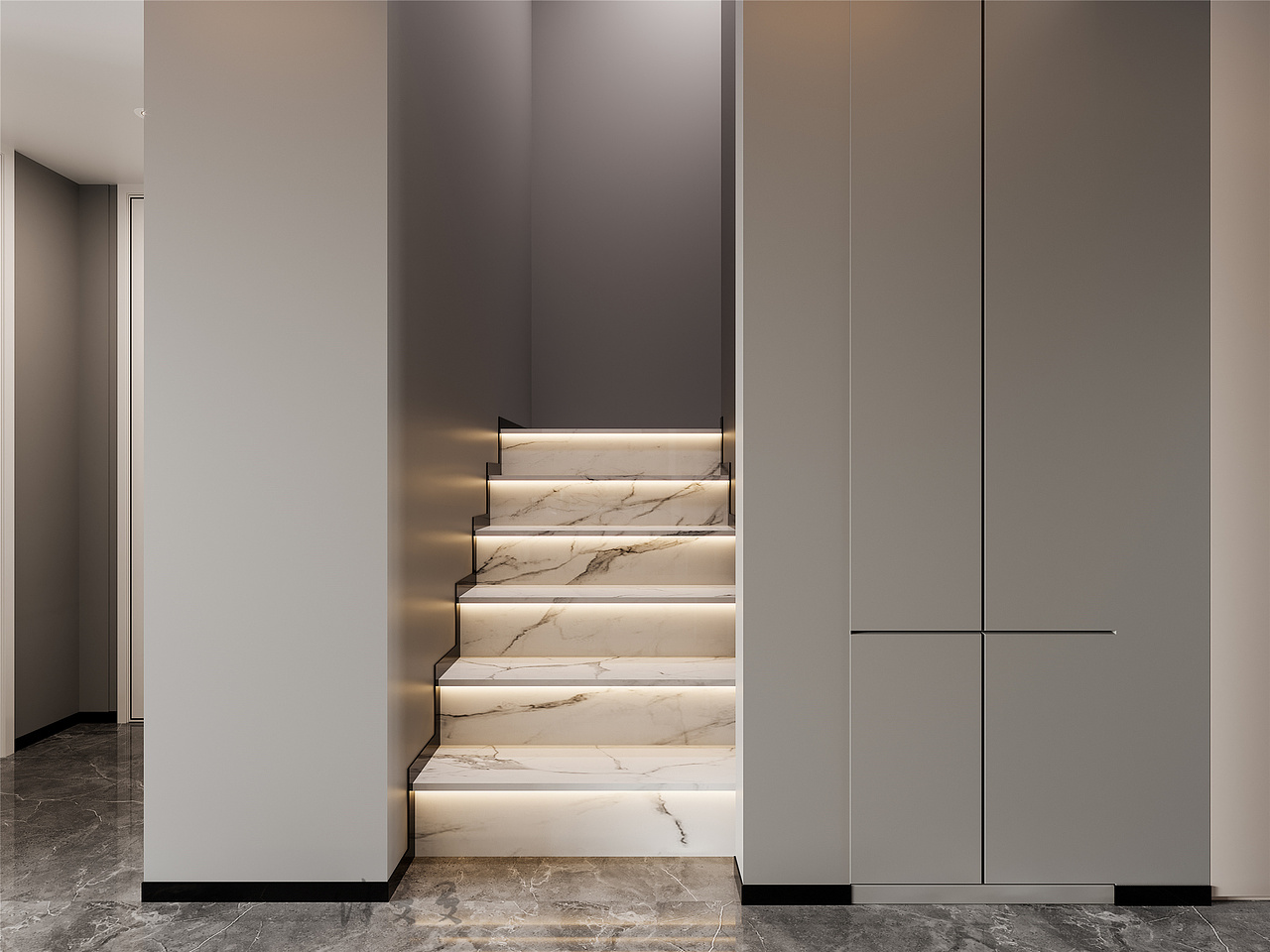 现代极简黑白灰|极简舒适的家