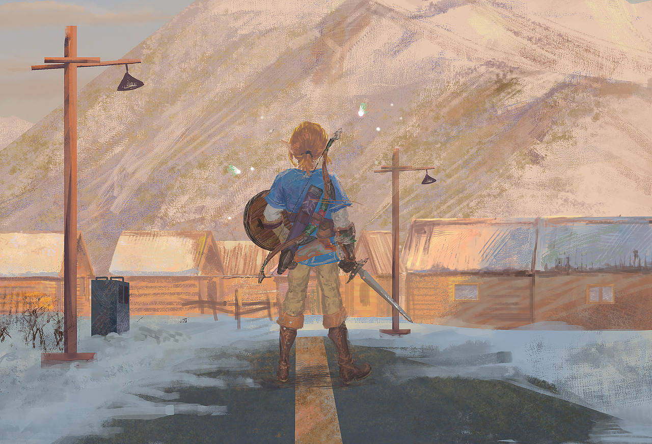 少年的冒险之旅（林克合集）（图ZMzExMjM4OTI0） - 创作习作 - 站酷设计师Bunny_兔小白原创素材 - 站酷ZCOOL