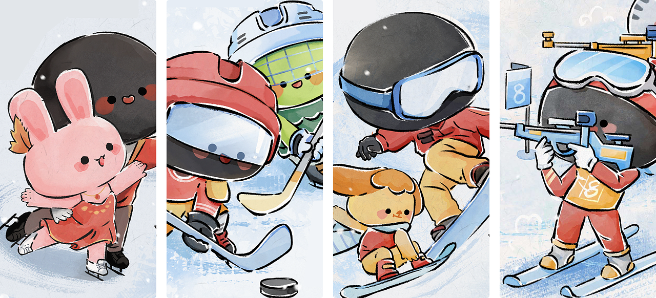 插画60天打卡挑战 第四周