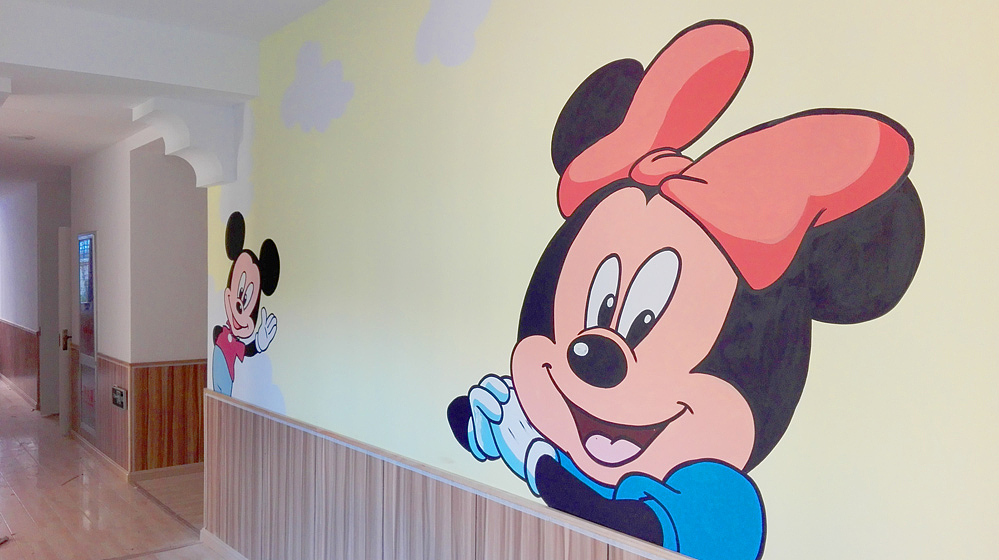 青岛海信临安府幼儿园卡通彩绘（图ZMzA2MTU0MzQ4） - 艺术插画 - 站酷设计师索图雕塑原创素材 - 站酷ZCOOL