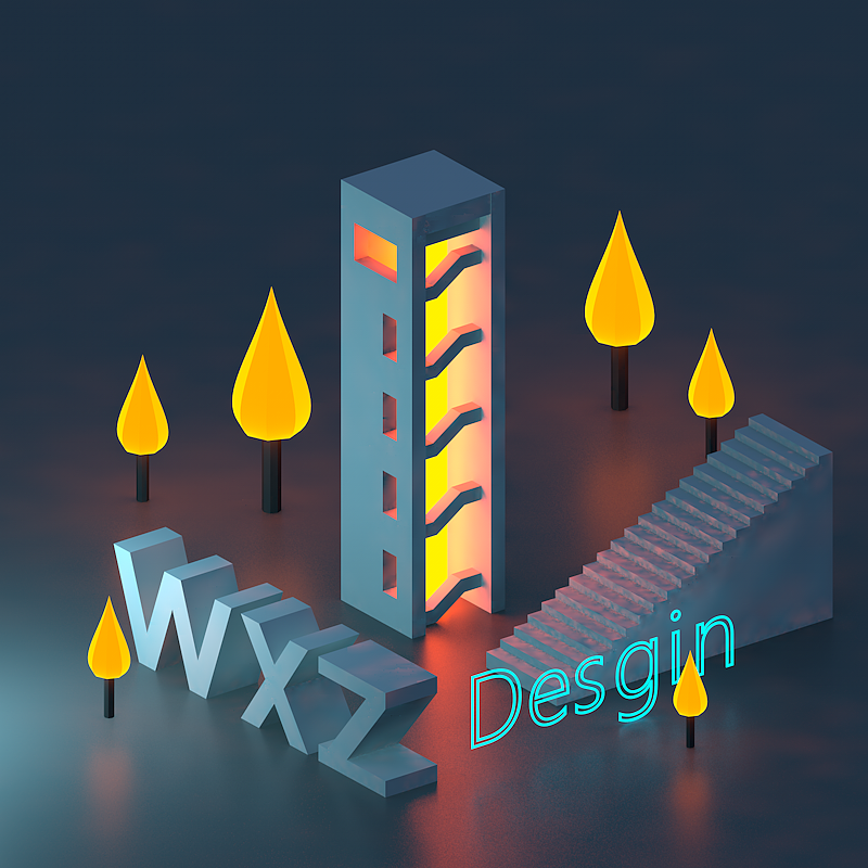 6.11-6.13日C4D产品设计练习(大楼小动画)