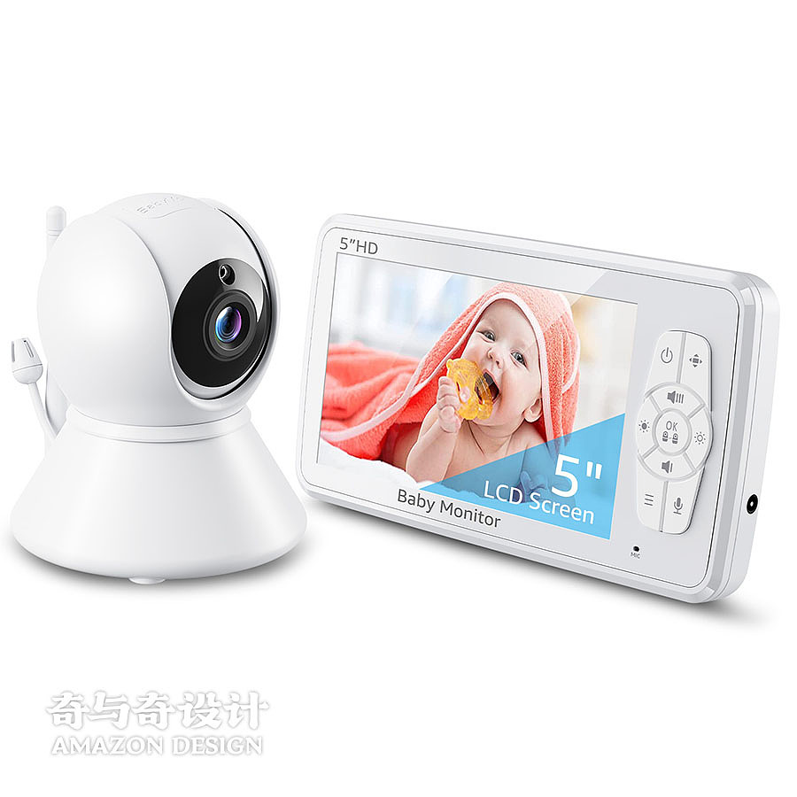 亚马逊跨境电商产品主图设计案例 监视器渲染设计