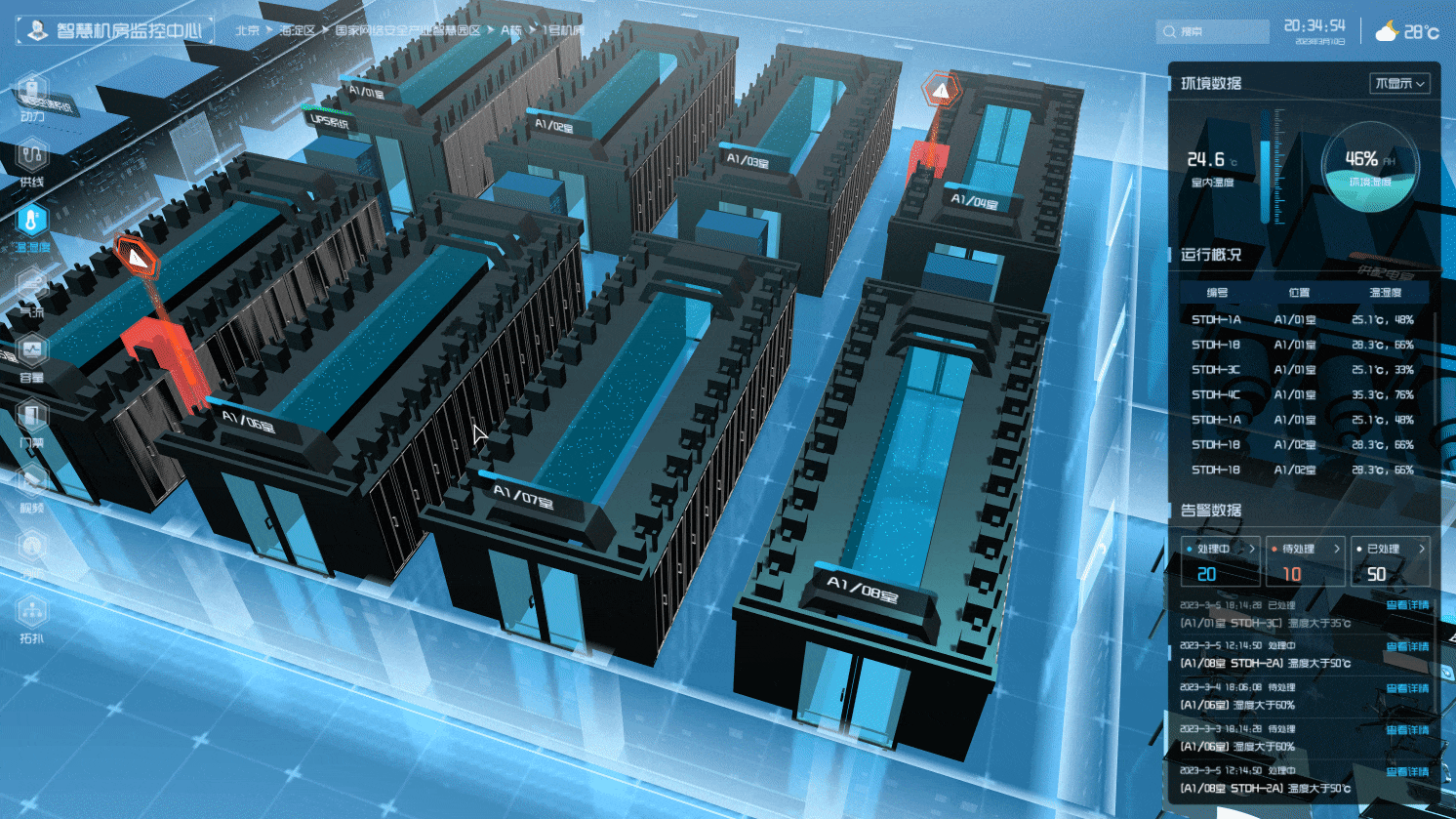 智慧机房监控中心设计总结（图ZMzM3OTgwMDUy） - 软件界面 - 站酷设计师吹面不寒扬柳风原创素材 - 站酷ZCOOL