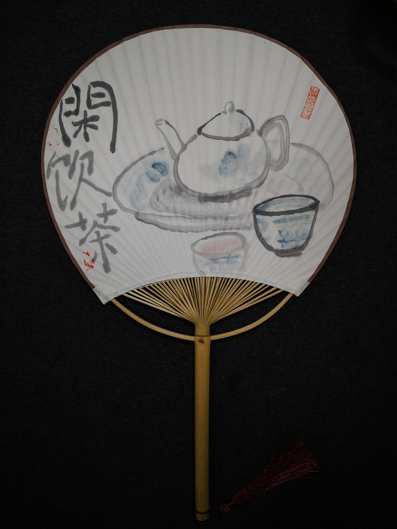 2022.春月.纸本扇面水墨-花鸟作品（图ZMjk4NDM1MzEy） - 绘画 - 站酷设计师茶舍原创素材 - 站酷ZCOOL