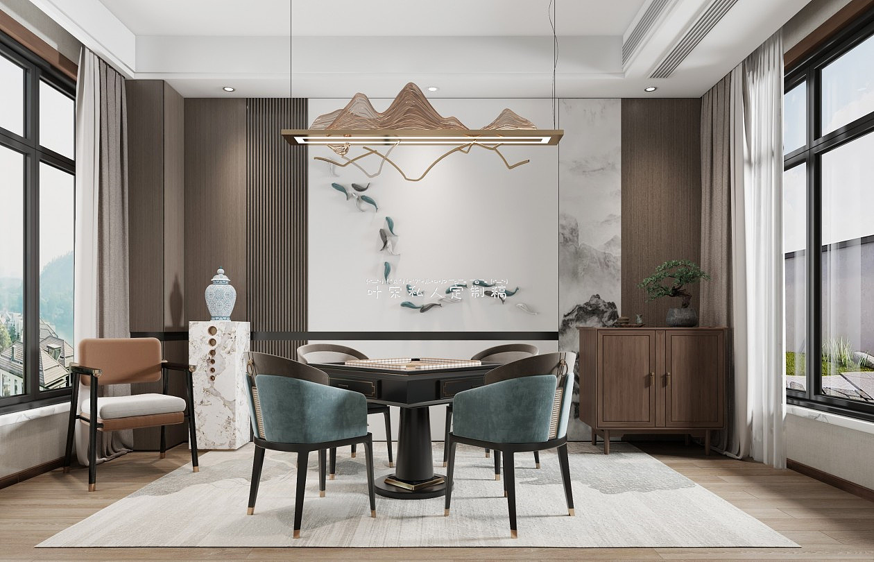 儒雅茶室设计丨做最好的自己,遇见最好的生活.