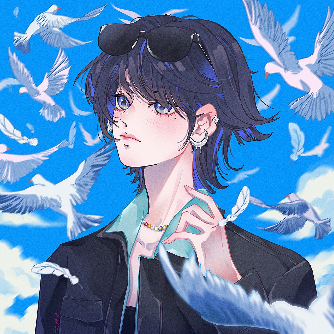 近期头像插画（图ZMzIzODIwNjE2） - 创作习作 - 站酷设计师绵绵豆原创素材 - 站酷ZCOOL