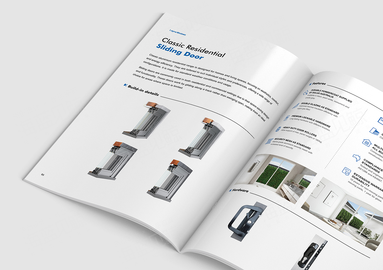 门窗建材产品画册