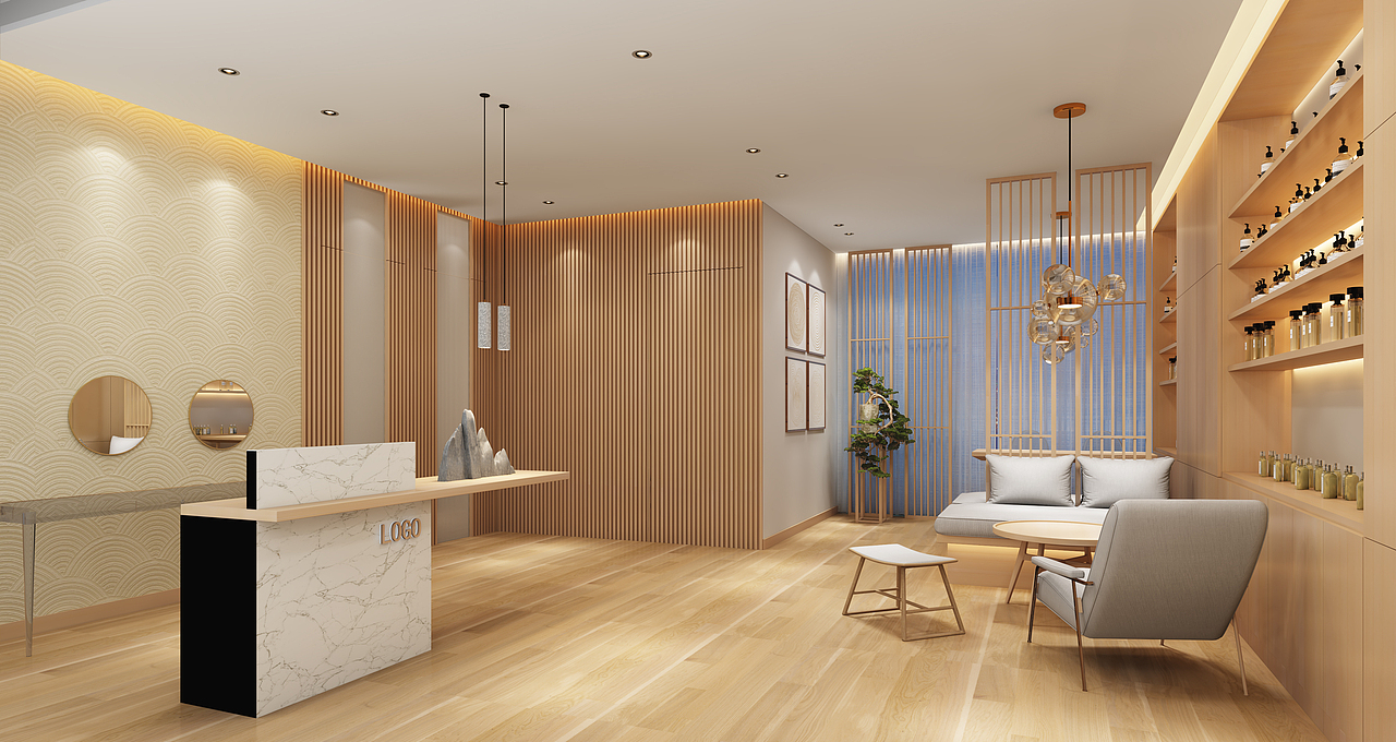 美容院作品（图ZMzQ4MTAyODY4） - 家装设计 - 站酷设计师帽子陈原创素材 - 站酷ZCOOL