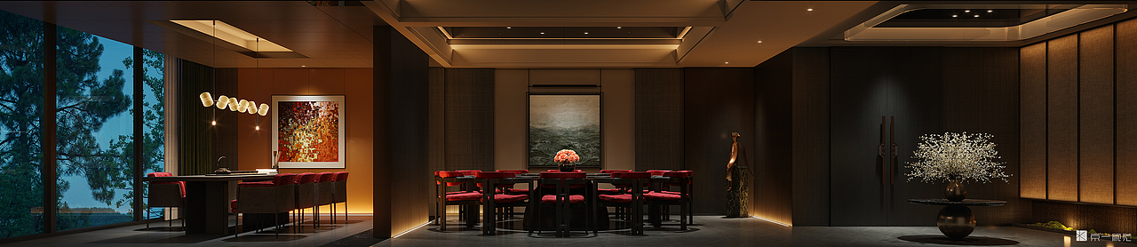 高尔夫会所效果图表现