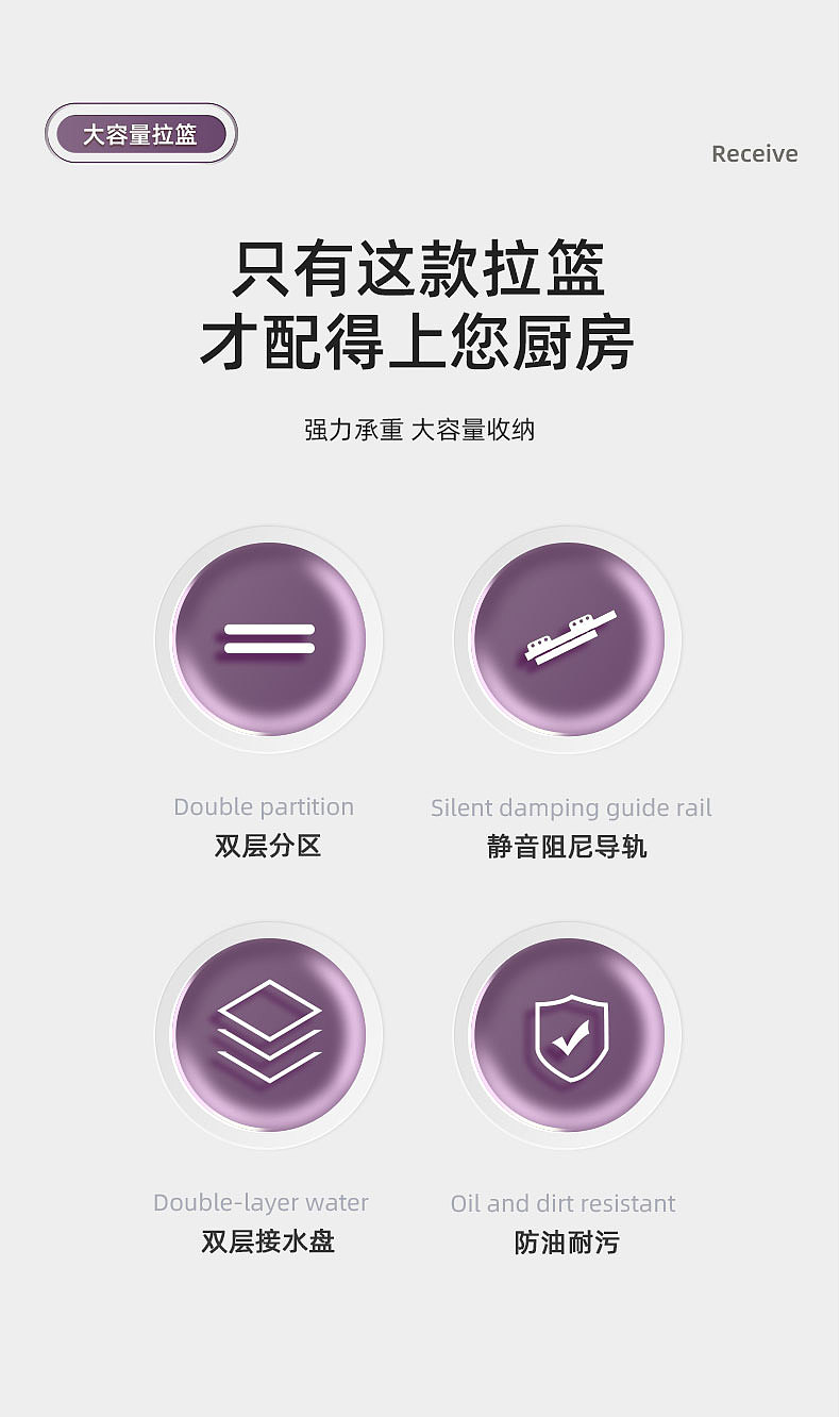 铝合金拉篮 弧度王子（图ZMzUzMTUzNjY0） - 生活用品 - 站酷设计师永不断线的风筝原创素材 - 站酷ZCOOL