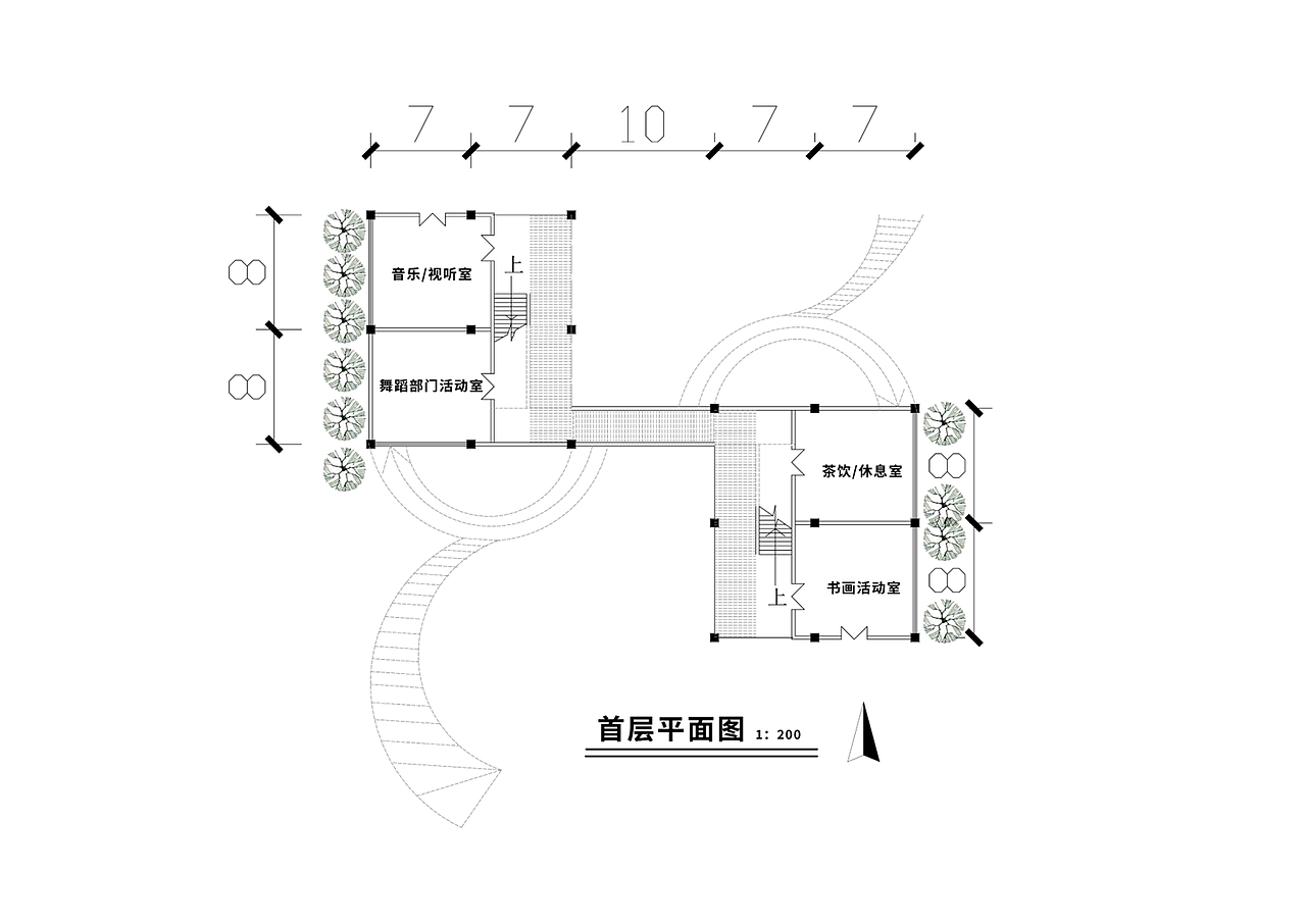 建筑之间的联系