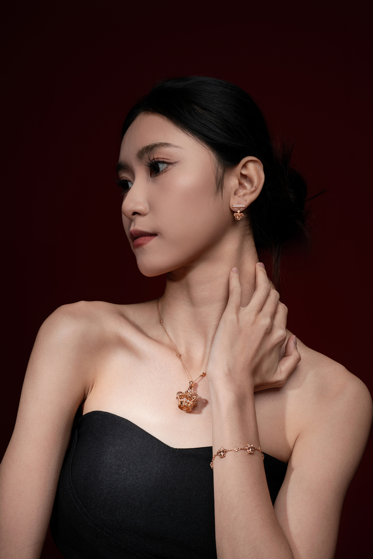 饰品拍摄 项链首饰模特拍摄Ⅱ