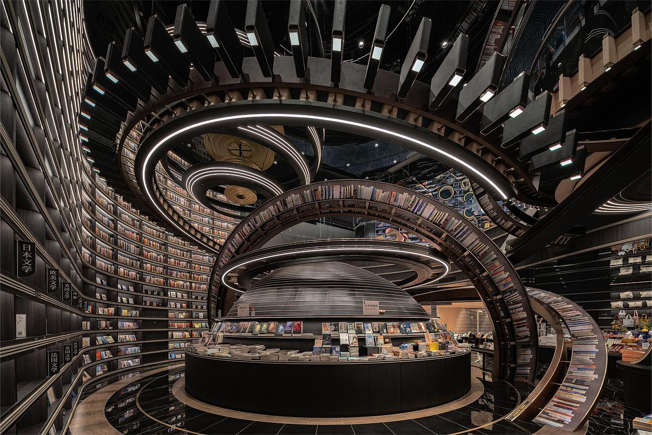 唯想国际 | 淮安钟书阁（图ZMzUzNTkzNzA4） - 商业空间设计 - 站酷设计师李想_唯想国际原创素材 - 站酷ZCOOL