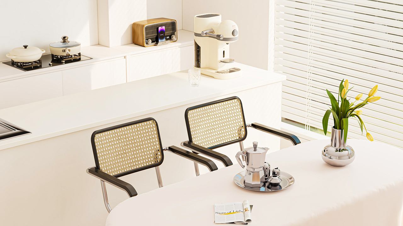 C4D厨房家居场景渲染动画