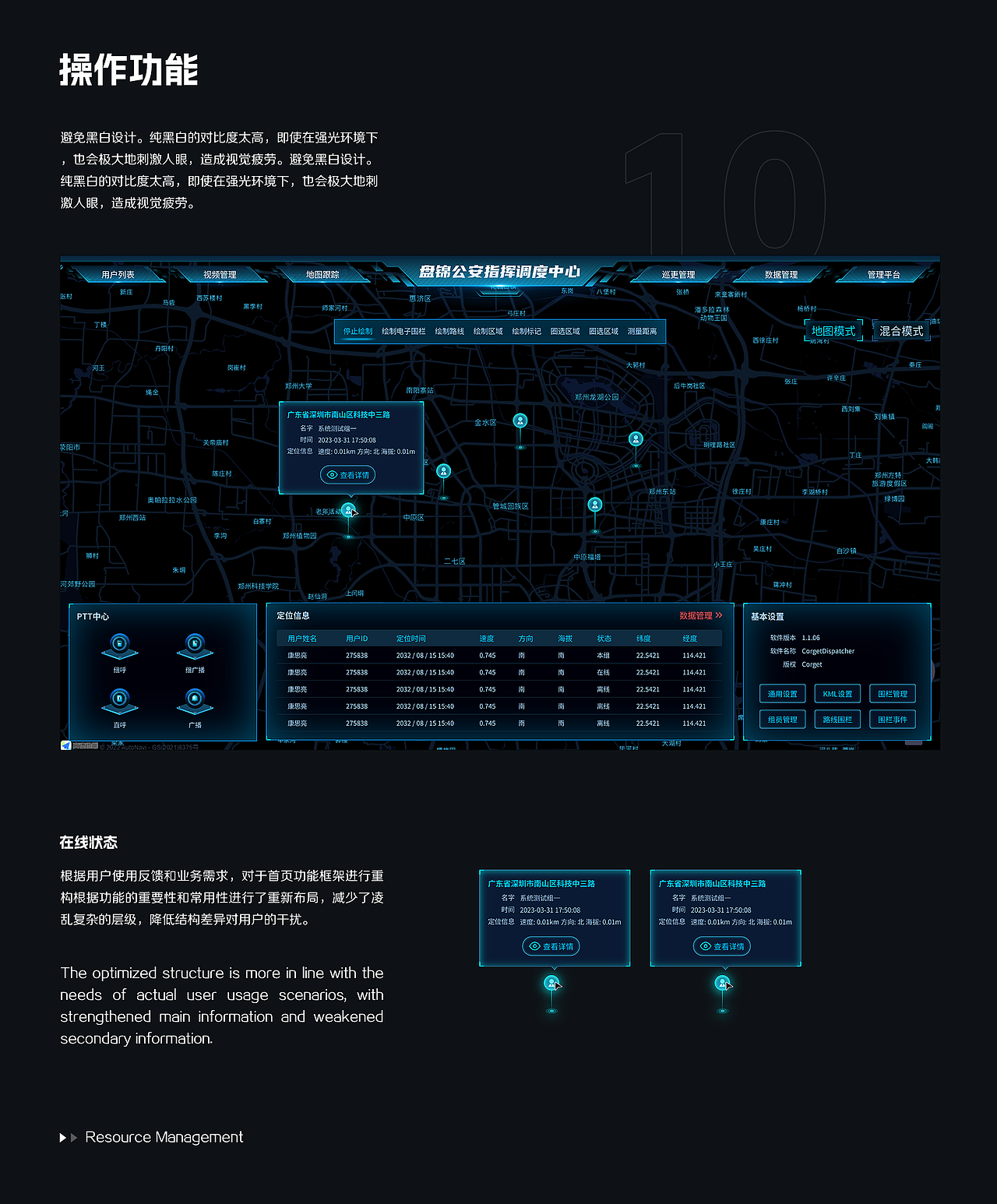 WEB端调度台 I 公网对讲指挥调度平台（图ZMzQ3MzQxOTky） - 其他UI - 站酷设计师YFANS有范视觉原创素材 - 站酷ZCOOL