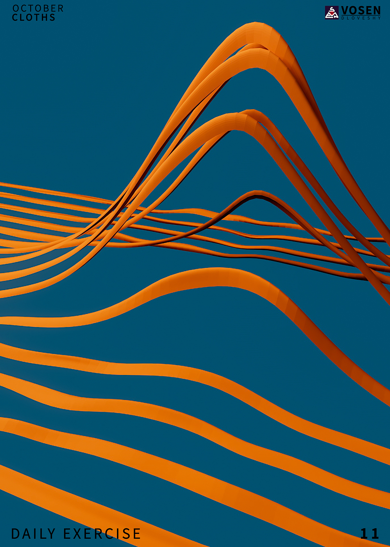 【布料/植物】十月主题日练