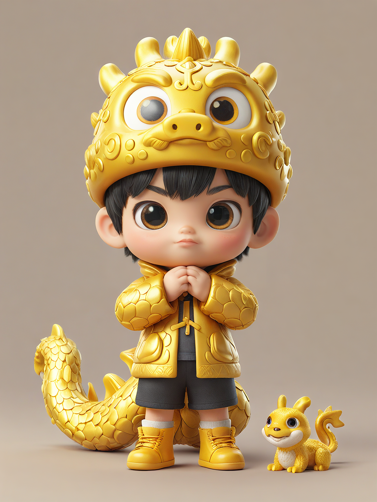 由WHEE生成的龙年守护神||一起成长~（图ZMzYwNDY5MDMy） - AI作品 - 站酷设计师好消息哇原创素材 - 站酷ZCOOL