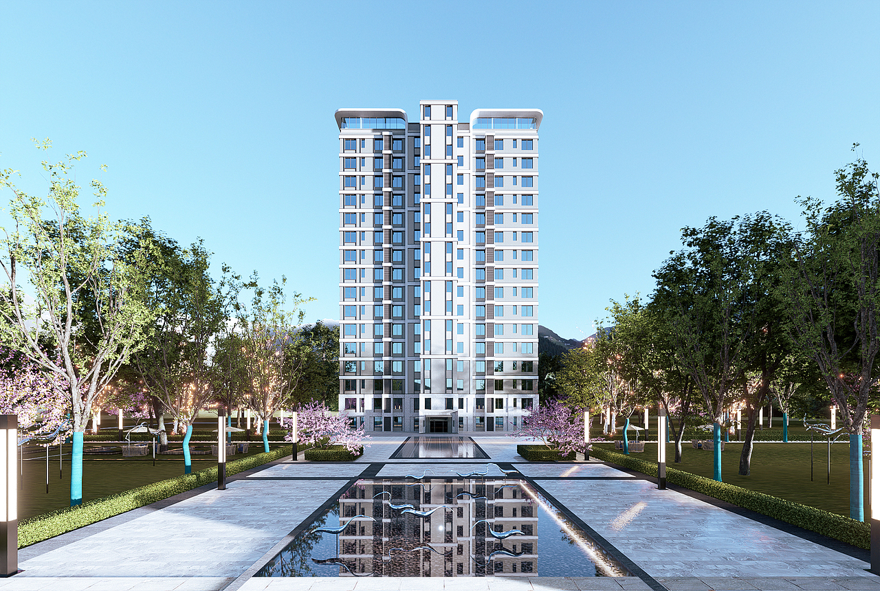 D5练习（图ZMzI1NTYxNzky） - 建筑/空间 - 站酷设计师北山羊原创素材 - 站酷ZCOOL