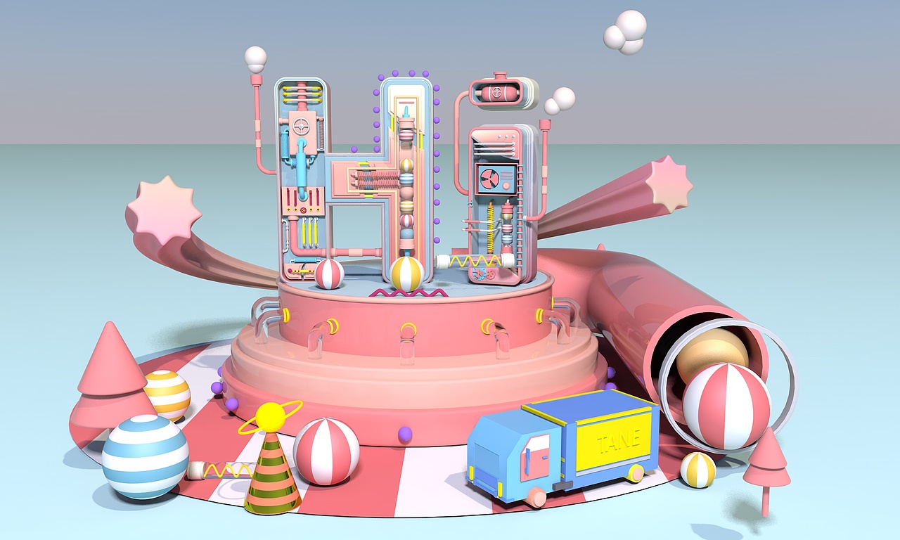 你好乐园（图ZMzQyNTc3ODQ4） - 场景 - 站酷设计师帕小妮妮原创素材 - 站酷ZCOOL
