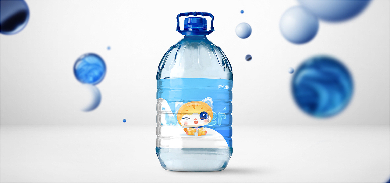 以猫咪为主形象的IP设计 吉祥物设计 饮用水 矿泉水（图ZMzMyOTgwNjYw） - IP形象 - 站酷设计师支支知之原创素材 - 站酷ZCOOL