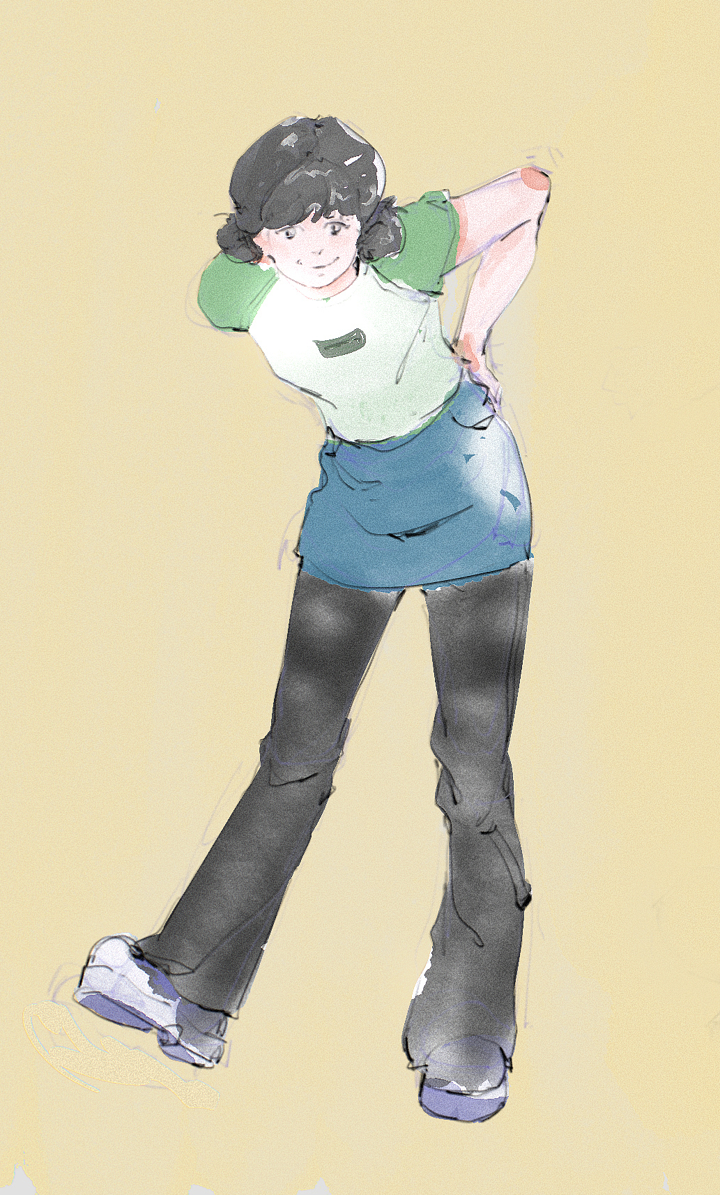 【人物隔日涂】101-172（图ZMzI2OTg5MzMy） - 创作习作 - 站酷设计师黑羊呀原创素材 - 站酷ZCOOL