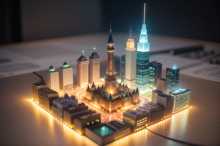 微缩景观（图ZMzM3NzI4Mzg0） - AI作品 - 站酷设计师Z95273830原创素材 - 站酷ZCOOL