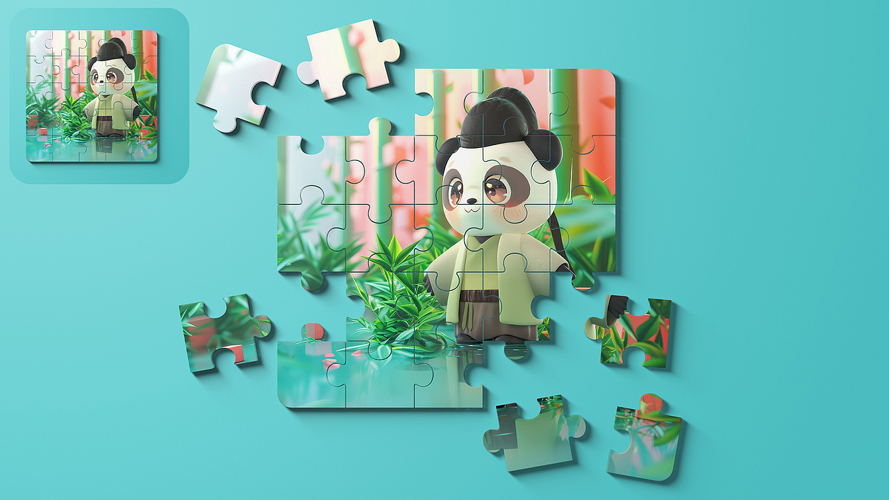 Gemmy_熊猫“珍宝”IP_中国—东盟中心IP形象设计