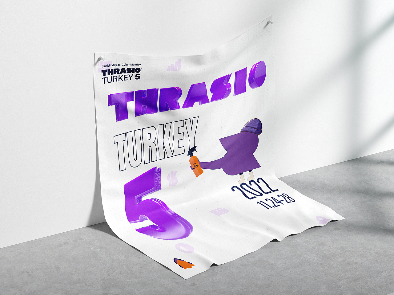 黑色星期五促销物料