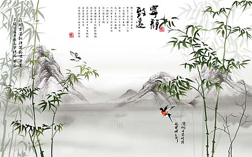 2023花鸟（图ZMzI4NzgwMDI0） - 商业插画 - 站酷设计师新中式纱画图库原创素材 - 站酷ZCOOL
