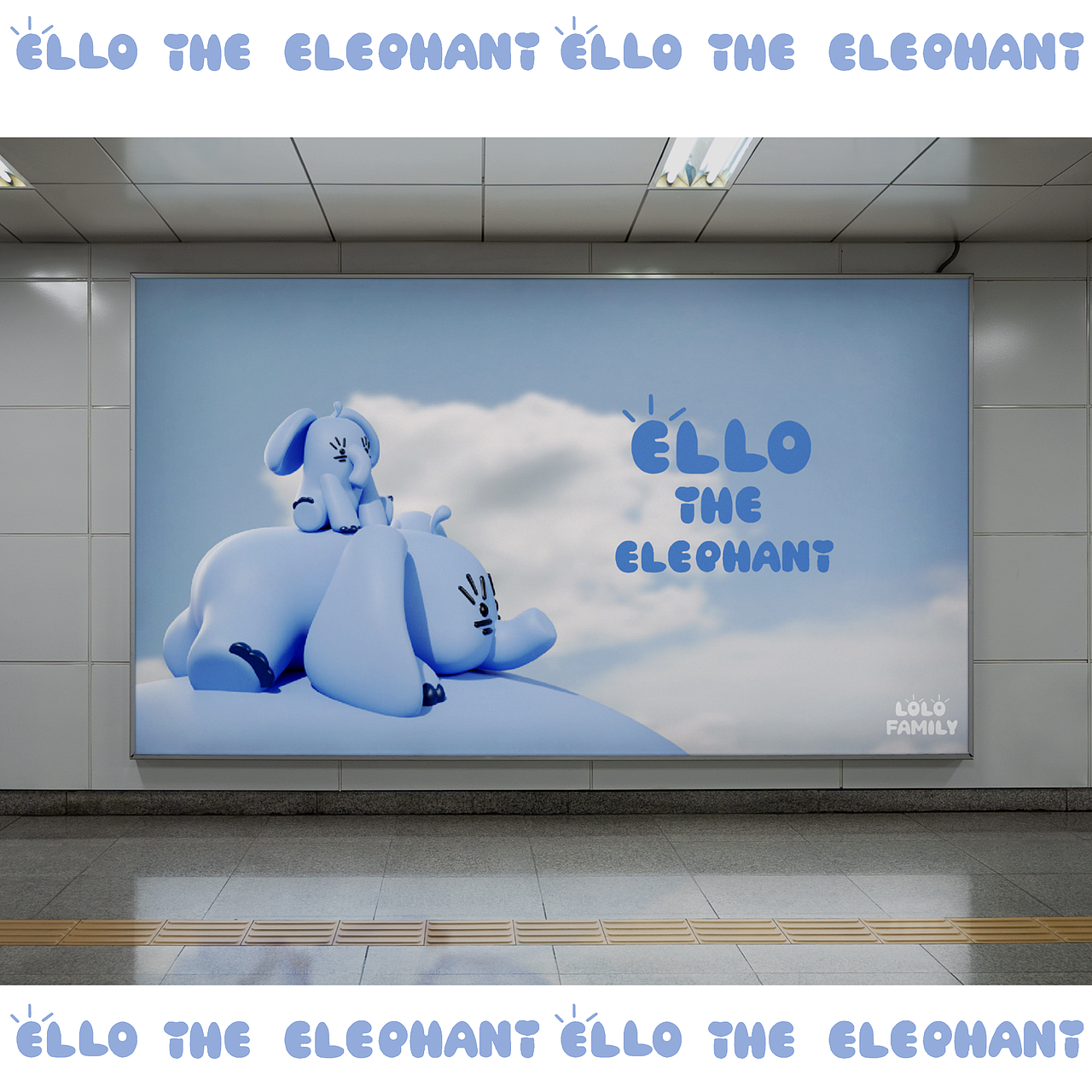 【ELLO THE ELEPHANT】LOLO FAMILY 原创IP（图ZMzY4NTkzMDQ4） - IP形象 - 站酷设计师WEONE十分为一原创素材 - 站酷ZCOOL