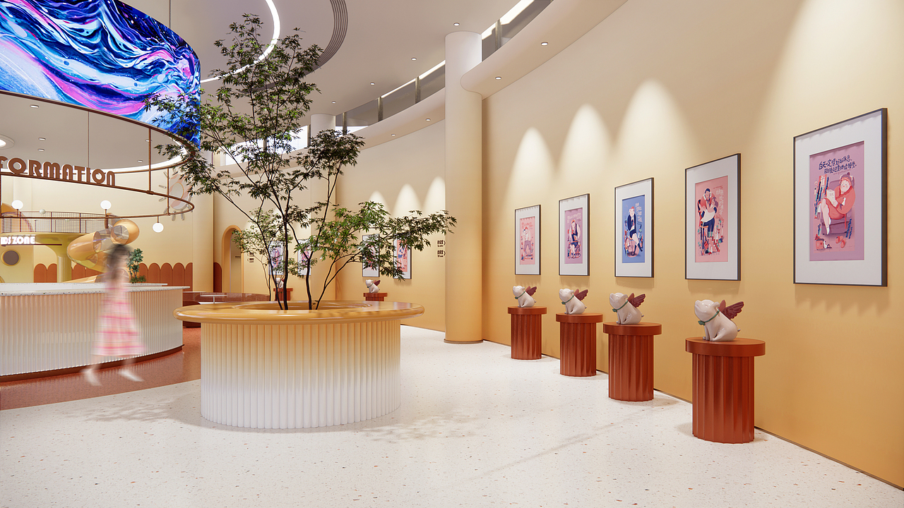 儿童乐园游客中心室内设计方案