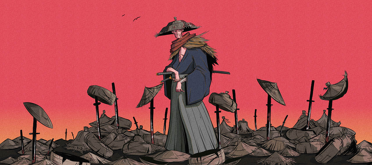 1966座頭市（图ZMzAwNDg2MDA4） - 创作习作 - 站酷设计师阿兹玛特原创素材 - 站酷ZCOOL