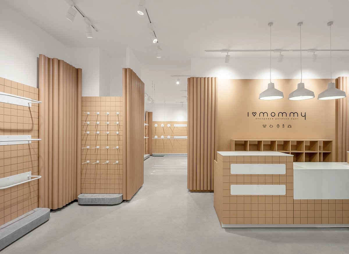 儿童服装店装修设计案例鉴赏——原木简约风格