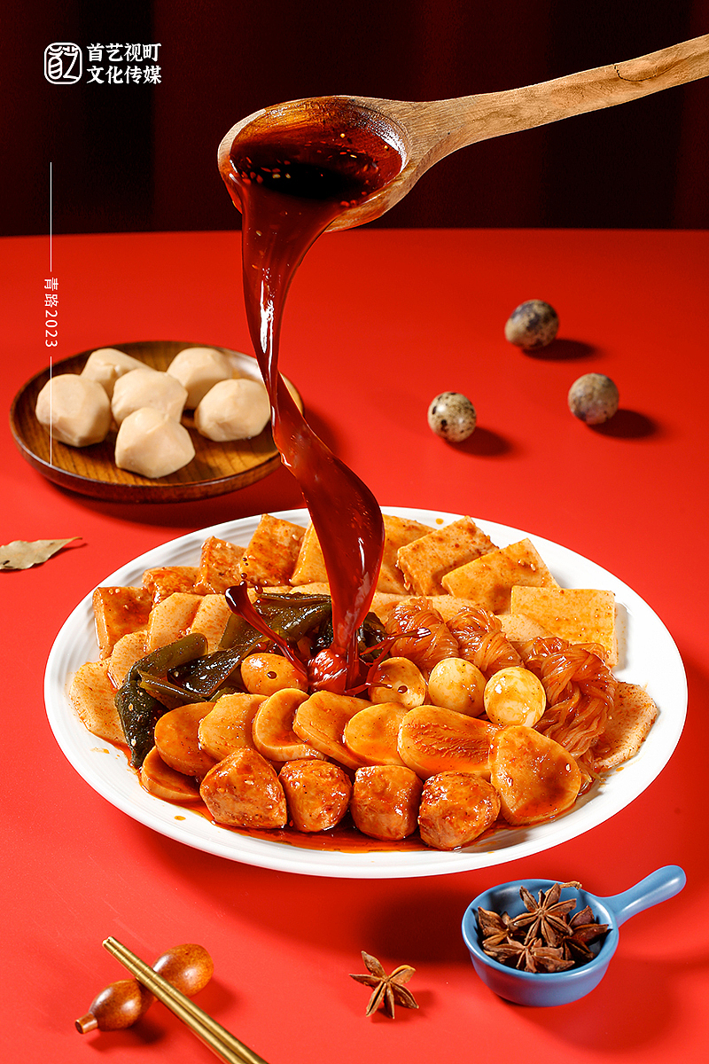 美食摄影 | 玩铁猩猩麻辣拌麻辣小吃