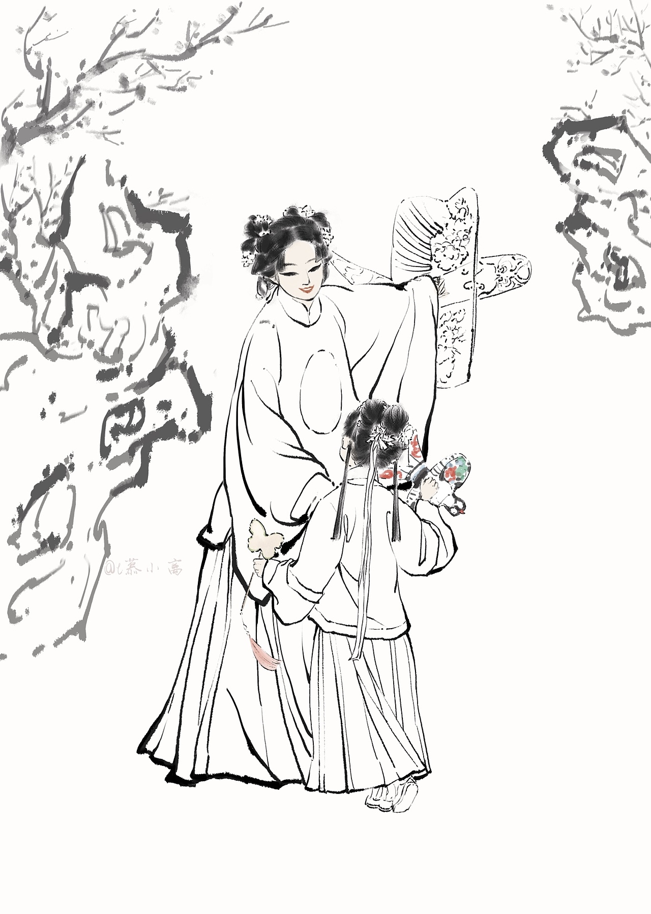 垆边人似月 皓腕凝霜雪（图ZMzE1NDU3ODU2） - 创作习作 - 站酷设计师l慕小离原创素材 - 站酷ZCOOL