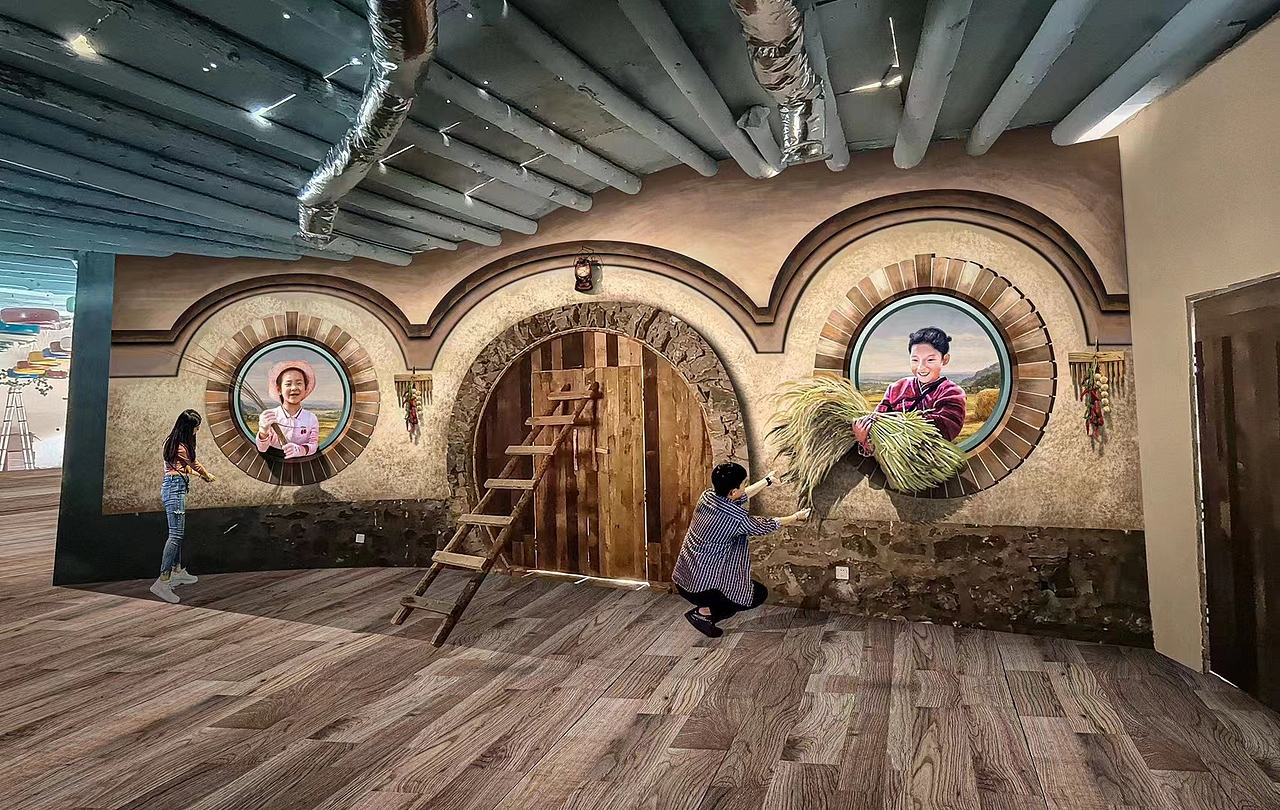 霍比特小镇特色景区墙绘设计全集（图ZMzE4MjE1NjU2） - 其他平面 - 站酷设计师王峥至创意艺术原创素材 - 站酷ZCOOL