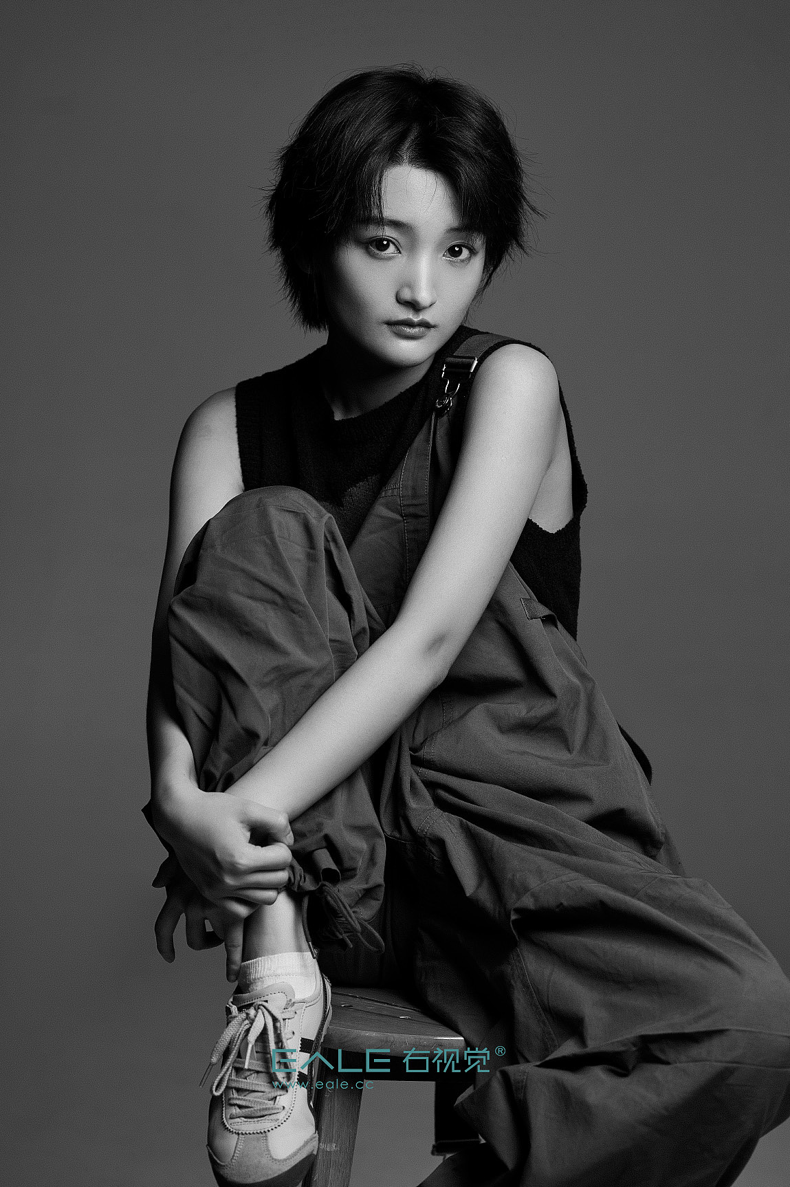 黑白格 含教程:女生怎么拍的更帅气更高级