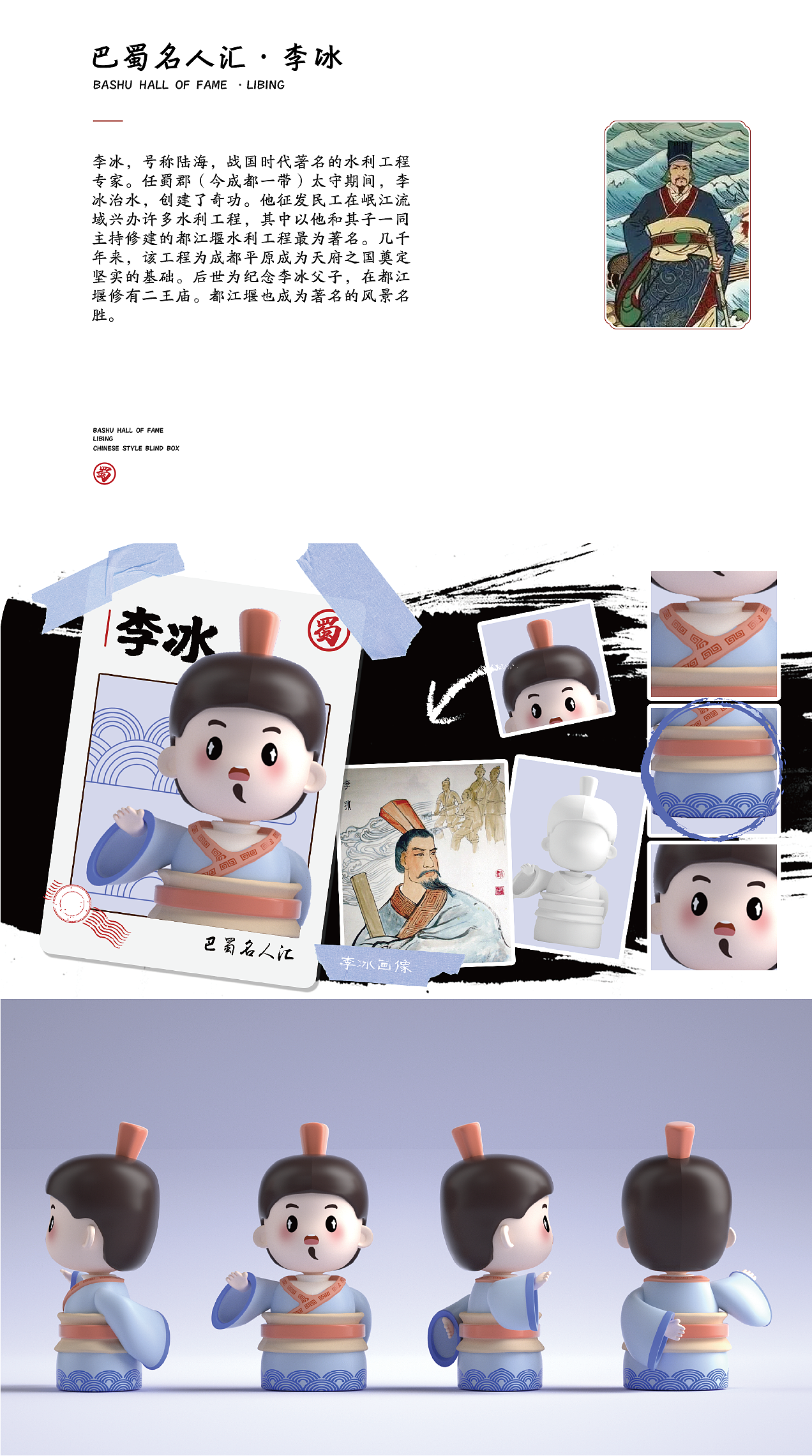 【巴蜀名人汇】系列盲盒